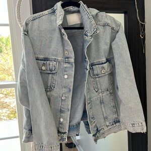 Light Wash Denim & Denim Jacket